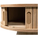 WOOOD Nočna omarica v borovem dekorju v naravni barvi Karri – | Shoptok.si