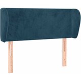  Uzglavlje s ušima tamnoplavo 103x23x78/88 cm baršunasto | shoptok.hr