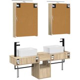  Set ormarića za kupaonicu 5 pcs Hrast sonoma 50 x 14,5 x 70 cm | shoptok.hr