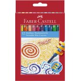 Faber-Castell Voščene barvice Faber-Castell Twist, 12 kosov Cene