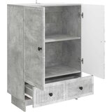  Kreveta Betonsko Siva 66 x 34,5 x 95 cm Konstrukcijsko drvo | shoptok.hr