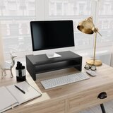 vidaXL Stalak za monitor crni 42 x 24 x 13 cm od iverice Cijene