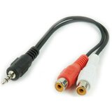 Gembird kabl GEMBIRD CCA-406, 3,5mm stereo to 2 x RCA stereo, 0,2m | Eponuda.ba