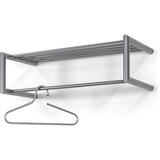 Spinder Design Metalna zidna vješalica u srebrnoj boji s policom Smooth – | shoptok.hr