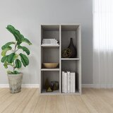 vidaXL Ormarić za knjige / komoda boja betona 50 x 25 x 80 cm iverica Cijene