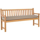 Jastučić za palete Sivo-smeđa 200 x 40 x 8 cm Oxford tkanina | shoptok.hr