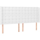  Krevet box spring s madracem LED bijeli 160x200 cm umjetna koža | shoptok.hr