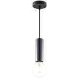 Viseći luster SAGA na sajli 1xE27/40W/230V crni Cene