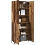  Highboard 2 pcs Staro drvo 69.5 x 34 x 180 cm Konstruirano drvo | shoptok.hr