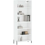  Visoka komoda bijela 69 5 x 32 5 x 180 cm od konstruiranog drva | shoptok.hr