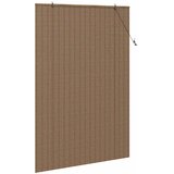 Rolo zavjesa sa zavjesama Smeđa 150 x 220 cm bambus | shoptok.hr