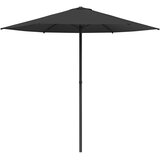 vidaXL Vrtni dežnik 230 x 230 cm Poliester Pravokotna Antracit, (5000252623) | Shoptok.si
