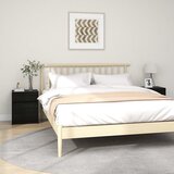 vidaXL noćni ormarići 2 kom crni 40 x 31 x 50 cm od masivne borovine Cijene