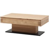 Livetastic KLUBSKA MIZA, antracit, barve hrasta | Shoptok.si