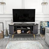 Kalune Design Stor - Black, Anthracite BlackAnthracite TV Stand