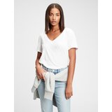 GAP T-shirt organic vintage v-neck - Women's Cijene