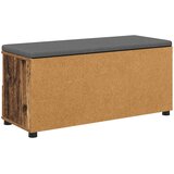  Klupa za hodnik s jastukom Staro drvo 100 x 38 x 46 cm | shoptok.hr