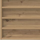  Stenski vitrina iz umetnega hrasta, (22013966) | Shoptok.si