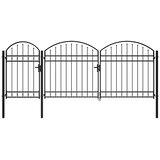  Vrata Ograde za Vrt s Arhivnim Vrh ASSEN 200 x 400 cm Čelik | shoptok.hr