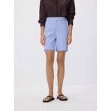 Reserved Nabrane kratke hlače - svjetloplavo | shoptok.hr