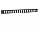 Netiks Patch panel modularni 19/1U sa 24 slota za UTP module UKP-24-1U bez modula | Eponuda.com