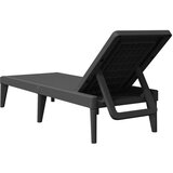  Ležaljka za sunčanje antracit 186 x 60 x 29 cm PP | shoptok.hr