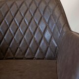 MID.YOU SET STOLOV, kovina, tekstil rjavosiva | Shoptok.si