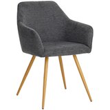 MID.YOU NASLANJAČ, kovina, tekstil antracit | Shoptok.si