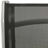 In Nagibne vrtne stolice 2 kom od tekstilena i aluminija srebrne | shoptok.hr