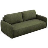 Makamii Zelena raztegljiva/s prostorom za shranjevanje sedežna garnitura iz šenilje 218 cm Lilo – | Shoptok.si