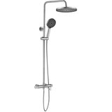 REA Bath Komplet za prhanje Lungo Stripe Brush Nickel | Shoptok.si