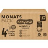 babylove Pelene vel.4+ (9-15kg) - mesečno pakovanje 152 kom | ePonuda.com