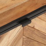 vidaXL Kutija za pohranu 60x30x30 cm masivno drvo bagrema i željezo | shoptok.hr