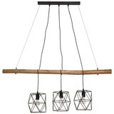 LEUCHTEN DIREKT 15503-18 - Luster na sajli EDGAR 3xE27/60W/230V | Eponuda.com