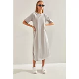 Bianco Lucci Women's Basic Long Dress