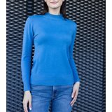  Blue classic loose-fit sweater Essana | shoptok.hr