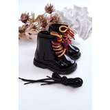 Boto Children's Boots Laquered With Zipper Black Tibbie | ePonuda.com