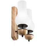  Brilagi - LED zidno svetlo COTTAGE 2xE14/40W/230V hrast/bela | Eponuda.com