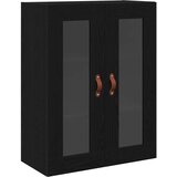  Kuhinjski ormarić Kabinet Zidne 2 pcs Crni hrast Konstruirano drvo | shoptok.hr
