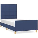  Okvir za krevet bez madraca plava 80x200cm od tkanine | shoptok.hr