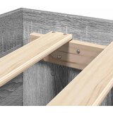  Okvir za krevet boja hrasta 140x190 cm od konstruiranog drva | shoptok.hr