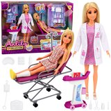 Anlily Doctor and Patient Doll, Hospital Bed, Medical Cart, Accessories Cene