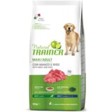 Natural trainer dog maxi adult govedina i pirinač - 3 kg