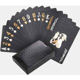 TOSN Igralne karte za poker, remi in čarovniške trike črne | Shoptok.si