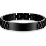 IZMAEL Muška narukvica AX-38434 - Crna/21cm/12mm KP38434 Cijene