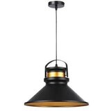  Visilica na sajli TAO 1xE27/60W/230V, prečnik 37 cm, crna | Eponuda.com