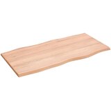 vidaXL Stolna ploča svjetlosmeđa 100x50x2 cm od obrađene hrastovine | shoptok.hr