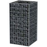  Gabionska sadilica čelična 50 x 50 x 100 cm | shoptok.hr