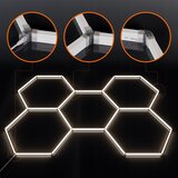  LED plafonska svetiljka LED/350W/85-265V 6500K 313x298 cm CRI 90 IP54 bela | Eponuda.com