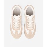 Sergio Leone Women's openwork sneakers light beige | ePonuda.com